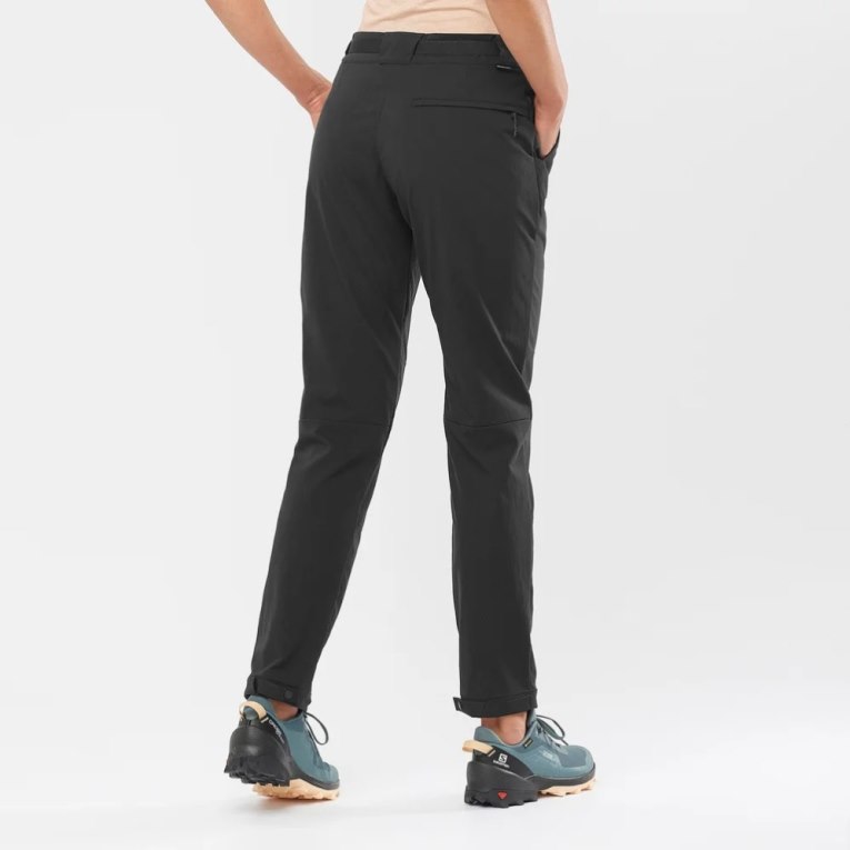 Black Salomon Outrack Women's Sport Pants | PH 14039A